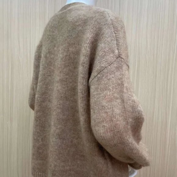 Sezane | Mia Cardigan in Camel - Picture 7 of 7
